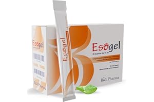 BI3 PHARMA Esogel Stick Blocca Il Reflusso Gastroesofageo e Acidità | 20 Stick | Con Aloe Vera, Acido Ialuronico ed Emblica Officinalis | Efficace anche per il Gonfiore Addominale Donna e Uomo