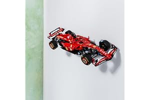 Brickify Staffa di montaggio a parete compatibile con Lego Technic Ferrari SF-24 42207 - Mostra in modo sicuro la tua auto - Set Lego non incluso
