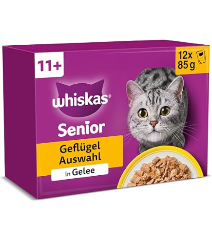 Kitekat Katzenfutter Nassfutter Markt Mix in Gelee, 48 Portionsbeutel (4 x  12 x 85g) : Amazon.de: Haustier