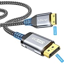 Câble HDMI Mâle Vers DVI-D Mâle 1.5m - 4K/60Hz, Bidirectionnel, Connecteurs Plaqués Or, Gaine Maille - 12