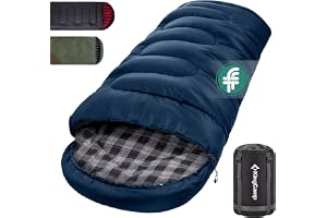 KingCamp Sovsäck Utomhus Varm filt Sovsäck Bärbar Lätt 3–4 årstider Camping Sovsäck 300 G/400 G Fyllning för Vuxna