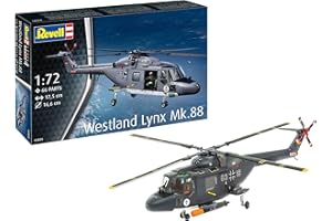 Revell 03805 Westland Lynx Helicopter 1:72 Maquette en plastique non construit/non peint – Le Lynx est un hélicoptère britannique multi-usages utilisé par de nombreuses nations principalement à des