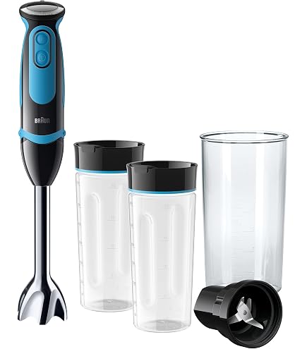 Minipimer Multiquick 5 Vario MQ5235WH Frullatore Ad Immersione, 21 Velocità - 8