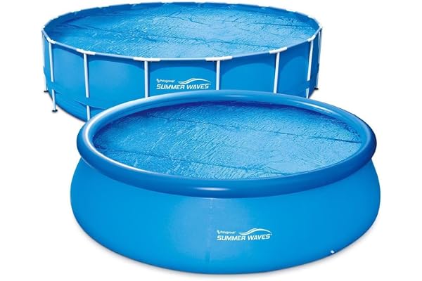 Film solaire Summer Waves, bâche de piscine, chauffage de piscine rund - Ø 3,05m