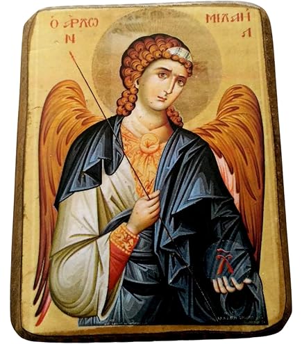 NKlaus Jezus Christus houten icoon 10x12cm christelijk orthodox 11366