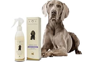 101 LOVE FOR PET Naturalny suchy szampon dla psów - mycie bez wody lub płukania - składniki pochodzenia roślinnego - do wszystkich rodzajów sierści, linia 101 (100 ml)