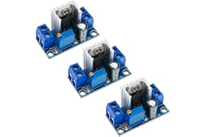 STARMAKER LM317 DC-DC 1,5 A Konverter 4,2 – 40 V auf 1,2 – 37 V, Step Down, verstellbarer Spannungsregler, stabilisierte Stromversorgung, 5 V, 9 V, 12 V, 24 V (3 Stück)