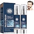 Belligern 6 in 1 Particle Face Cream for Men Eye Bags, Mens Anti Aging Face Cream, Natural Moisturiser Organic Anti-wrinkle Face Neck Firming Cream (2 PCS)