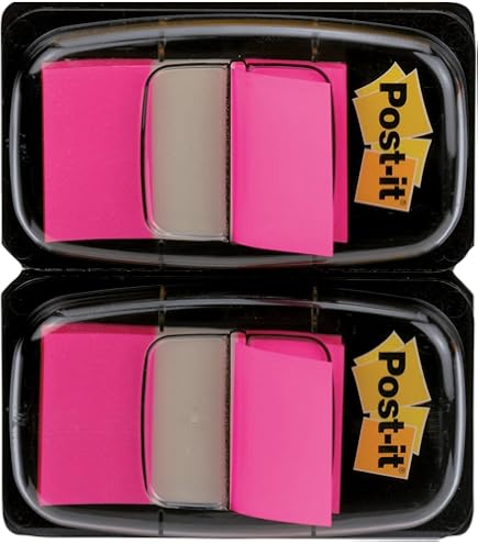 Banderitas Post-it tape flags 680-5 2 block con 50 hojas. - Du Papier México