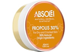 Absolei Propolis Ointment, Natural 30% Propolis Ointment for Itchy, Dry and Cracked Skin, 40 ml