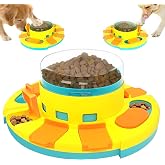 Dufuso Interactive Slow Feeding Toys for Most Dogs Puzzle with 2 Difficulty Levels, Treat Dispenser