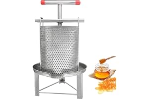 DWXN Cheese Miel Manuelle Presse Manuelle, appuie sur l'acier Inoxydable pour Presser Le jus de légumes/Fruits/écrous de Lait de Lait séparateur séparateur Honey avec