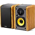 Edifier R1010BT - 4" Powered Bluetooth Wireless Multimedia Studio Monitor Speakers (Pair) 24 Watts RMS - Wood