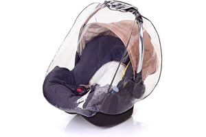 DIAGO FAMILY LIFE MADE EASIER DIAGO 30000.72653 Regenschutz für Babyschalen und Baby Autositze (z.B. Maxi-Cosi, Cybex, Römer) mit Trageöffnung und Luftlöchern, frei von PVC