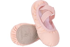 SKYSOAR Tancefair Scarpe Danza Classica Donna Tela Balletto Scarpe Ginnastica Ballo Pantofole per Bambina Ragazze