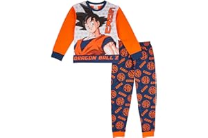 Dragon Ball Z Pigiama per ragazzi, Goku Pjs per ragazzi, merchandising anime, abbigliamento ufficiale