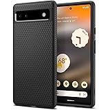 Spigen Liquid Air Hülle Kompatibel mit Google Pixel 6a -Schwarz