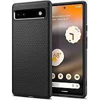 Spigen Liquid Air Fodral Kompatibel med Google Pixel 6a -Svart