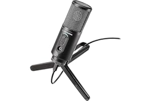Audio-Technica ATR2500x-USB Jednokierunkowy kondensatorowy mikrofon do strumieniowania/podcastingu/nagrywania