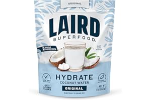 Laird Superfoods - Kokosnusswasser mit Aquamin-Pulver Original - 8 Unzen (227 Gramm) - 1 Flasche
