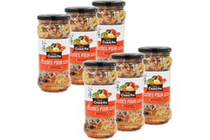 Lot 6x Légumes pour wok - Chao'an - bocal 330g