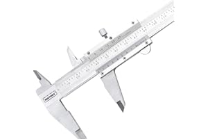 NORTOOLS Professional Vernier Caliper Stainless Steel for Inside, Outside, Depth and Step Measurements,6 Inch/150mm/0.001"/0.02mm-Strictly QC pc by pc