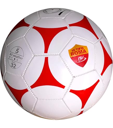 Palla AS Roma Ufficiale - Giallorossa, Per Bambini, Unisex, Tifosi Romanisti
