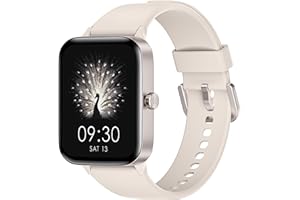 KIUVKAS Smart Watch for Women Answer/Make Call, 1.95" Full Touch Screen Fitness Watch with Blood Pressure and Sleep Monitor, Fitness Tracker with 140+ Sports Step Counter for Android iOS