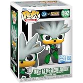 Funko Pop! Heroes: Justice League &amp; Sonic - Silver as The Green Lantern - Sonic + DC Comics - Koleksiyon Vinil Fig&uuml;r - Hediye