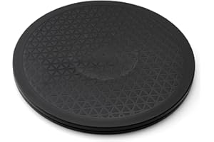 Famgee 12 Inch Lazy Susan Turntable Heavy Duty Rotating Swivel Stand Lazy Susan with Steel Ball Bearings for Flat Panel Monitors, Computer, TV, Speakers, Bonsai, Statue, Cabinet Organizer