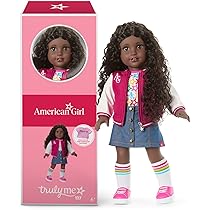 American Girl Truly Me #132 – Bambola 45,7 Cm Con Occhi Nocciola E Capelli Ricci Castani, Per Bambine 6+ Anni