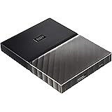 WD My Passport Ultra 1 TB Portable Hard Drive - Black/Grey