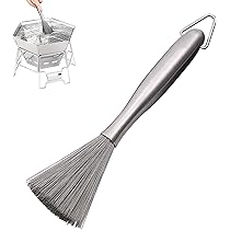 Spazzola Per Barbecue In Acciaio Inox - Con Raschietto, Pulizia 360°, Manico Lungo - Foto 8