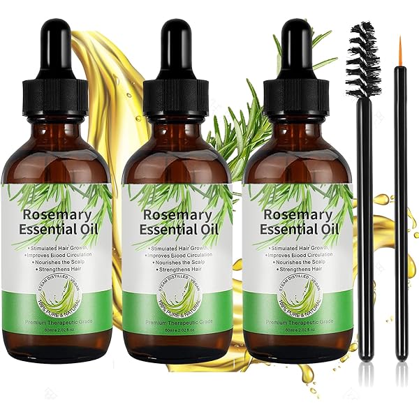 Rosmarinöl Für Haare & Augenbrauen, 120 Ml – 100 % Biologisch Mit Kokos- Und Jojobaöl, Made In Italy