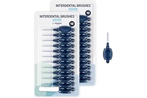 By Amazon Spazzolino interdentale, 0,60 mm, 24 pezzi, arancione