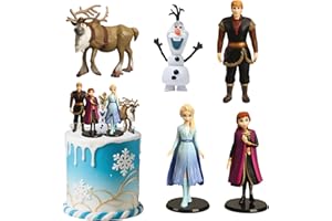 Jiahuade 5 Stück Tortenfiguren,Tortendeko,Mini Tortenfiguren für Kinder,Kuchen Dekoration Geburtstag,Party Kuchen Deko,Geburtstag Deko,Cake Topper Party Dekoration Lieferungen Kinder