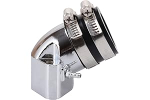 GOOFIT Performances GOOFIT Chrome Tuyau d'admission Remplacement pour GY6 150cc