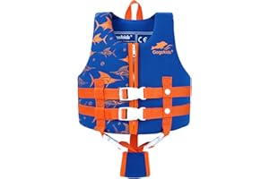 ‎GOGOKIDS Gogokids Jungen Mädchen Schwimm Weste Schwimmen Jacke - Kinder Schwimmende Badeanzug Bademode Schwimmtraining Kleinkind Lernt Schwimmen