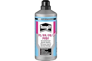 Tangit PE/PP/PB/PVDF Spezial-Reiniger, trocknet rückstandsfrei ab, Weiß, 1L