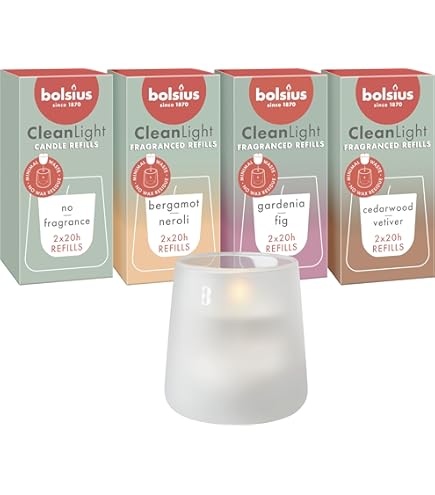 Candele Profumate Bolsius True Scents - Set 18 Pezzi, Melograno, 4 Ore Di Durata, Cera Vegana - Foto 9