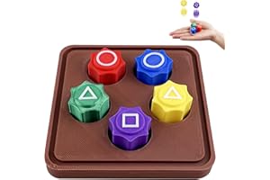 Comzantor Juego de Calamar, Juego de Calamar Gonggi, Juego Coreano Gonggi, Juego Tradicional Coreano Gonggi, Juego de Piedras Gonggi, Gonggi Juego Tradicional Coreano para Viajese Familiarese