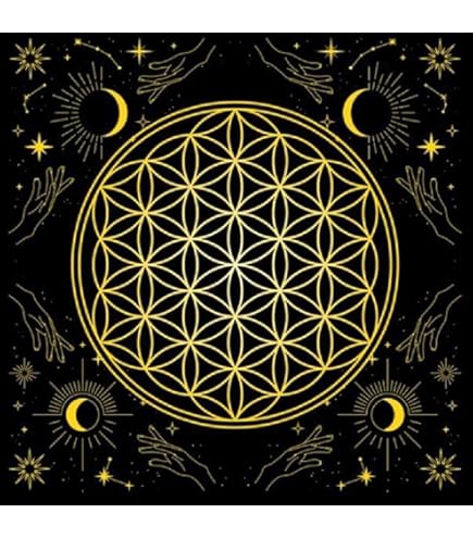 Nappe Spéciale De Divination En Tissu Pour Tarot, Décoration
