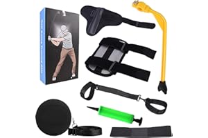 EUG-PRODUCTS 6-Teilige Golfschwung Trainingshilfen , Golf Schwungtrainer, Golf Schwungtrainer,Golf Swing Trainer,Tragbare Golf Trainingshilfe Richtiger Abstand, Übungshilfe für konstanteren Golfschwung