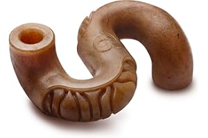 Benebone Tripe Bone Indestructible Dog Chew Toy for Aggressive Chewers, Long Lasting Tough Boredom Breaker for Dogs, Real Beef Tripe Flavour, For Medium Dogs, Made in the USA