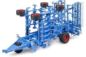 bruder 02228 - LEMKEN Coltivatore Koralin 9 - 1:16 Agricoltura, fattoria, rimorchio per trattori