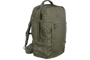Tasmanian Tiger TT Mission Pack MKII Mochila de Excursionismo Militar Tactical Compatible con Molle, con Muchos Compartimentos, 37 litros de Volumen