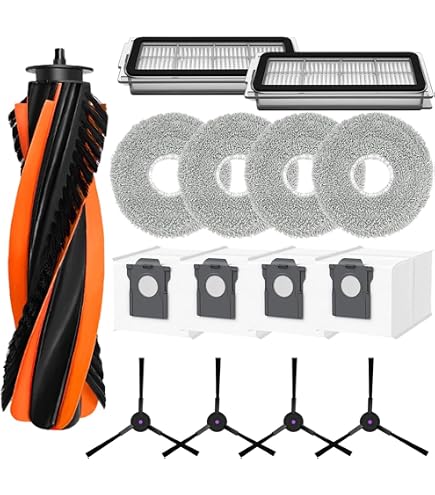 Kit Di Ricambio Per Cecotec Conga 11090: Spazzole, Filtri E Panni Per Una Pulizia Profonda. Set Da 15 Pezzi Per Robot Aspirapolvere. - 3