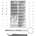 1000 Kits de Réparation de Lunettes à Vis Micro, avec un Brucelles et un Tournevis, pour Lunettes, Lunettes de Soleil, Montre