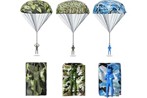 PSFXBM 6 Pcs Parachute Toys For Kids, Hand Throwing Army Men Toys For Kids, Parachute Toy Soldiers, Parachute Toy, Parachute Children's Toy, Outdoor Games, Creative Craft Toy For Children And Adults