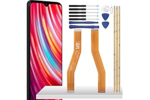 YHX-OU Prise de charge 6,53" pour Xiaomi Redmi Note 8 Pro 2015105 M1906G7I M1906G7G Connecteur Dock USB C Port Charger Port de charge Microphone Audio Jack Flex Câble + Outil d'installation